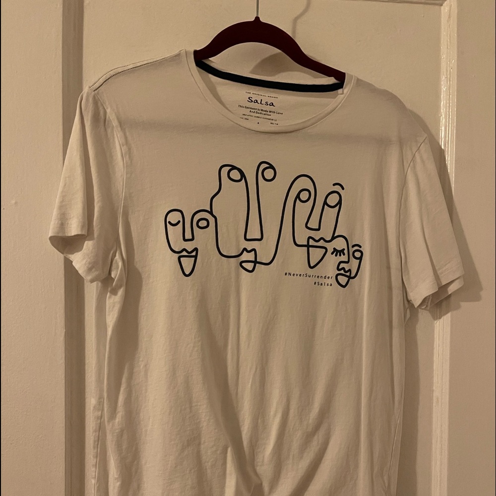 Salsa T-shirt white